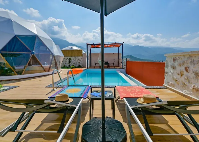 فندق مبيت وإفطار Kalkan Dome & Deluxe كاس