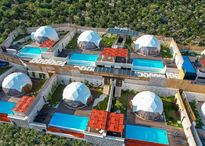 Kalkan Dome & Deluxe فندق مبيت وإفطار كاس